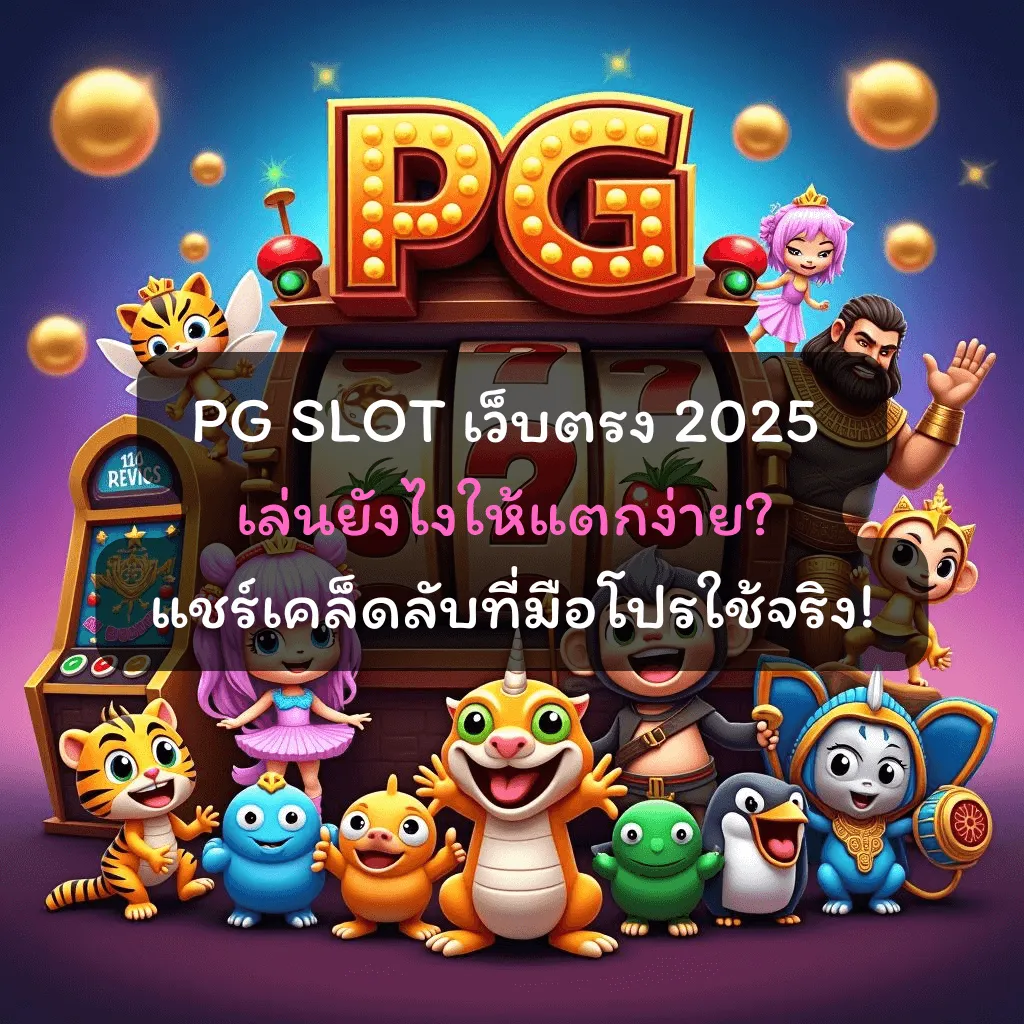 PG SLOT เว็บตรง 2025 เล่นยังไงให้แตกง่าย? แชร์เคล็ดลับที่มือโปรใช้จริง!