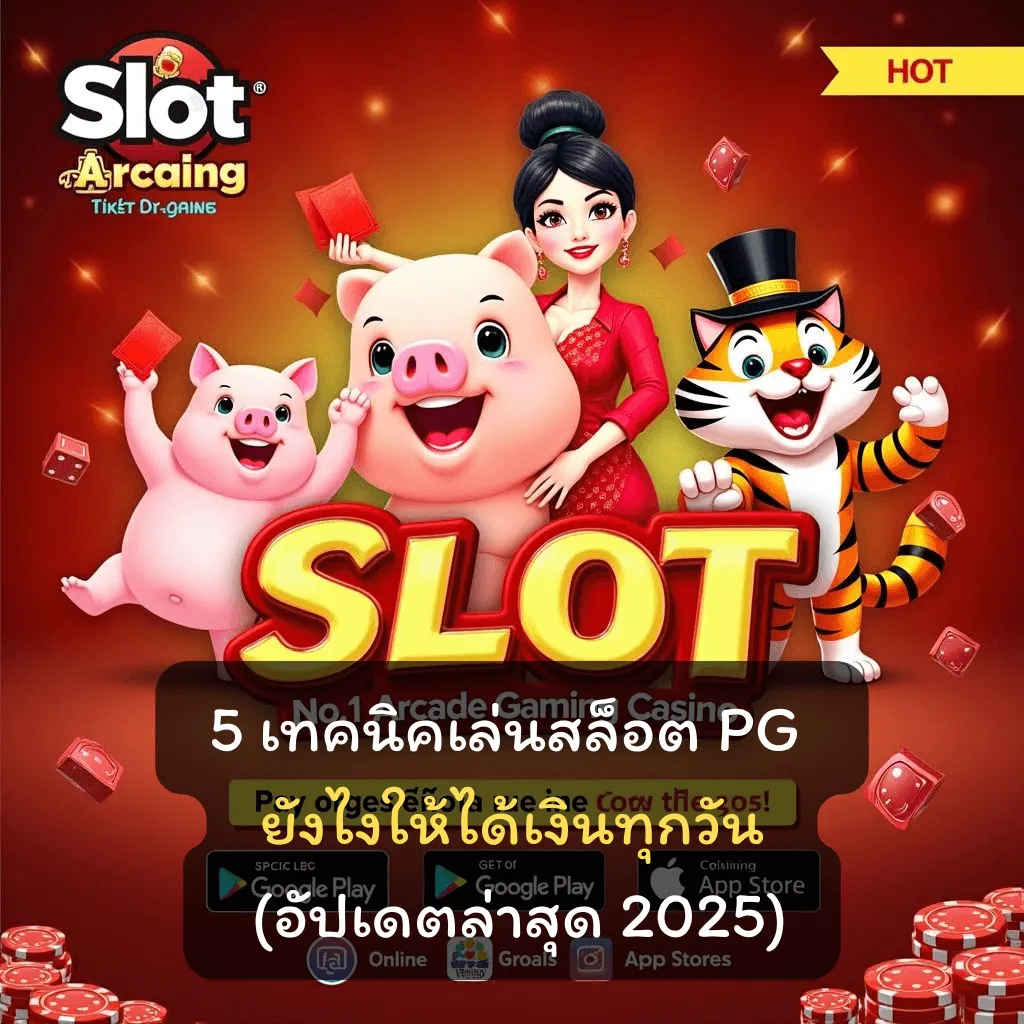 5 เทคนิคเล่นสล็อต PG ยังไงให้ได้เงินทุกวัน (อัปเดตล่าสุด 2025)